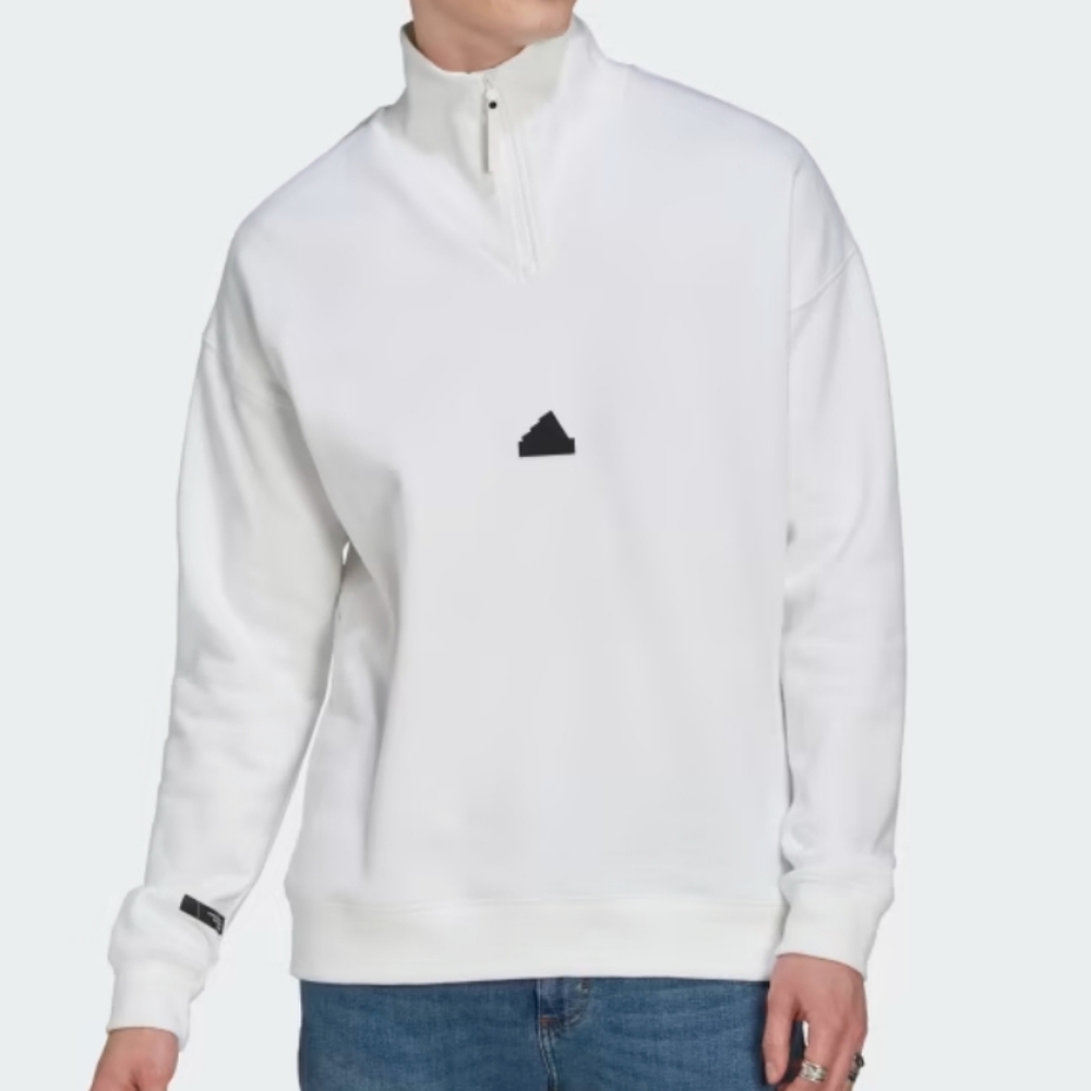 NWT Men's size XXL Adidas 1/2 zip sweatshirt
